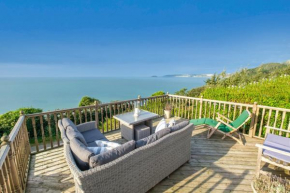 Mesmerising sea views - Penrose - above the beach Cornwall.
